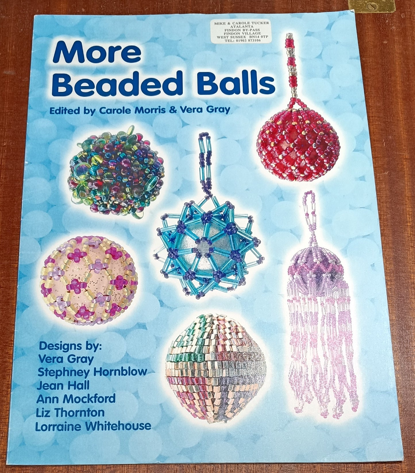 Paperback book - More Beaded Balls edited by Carole Morris and Vera Gray