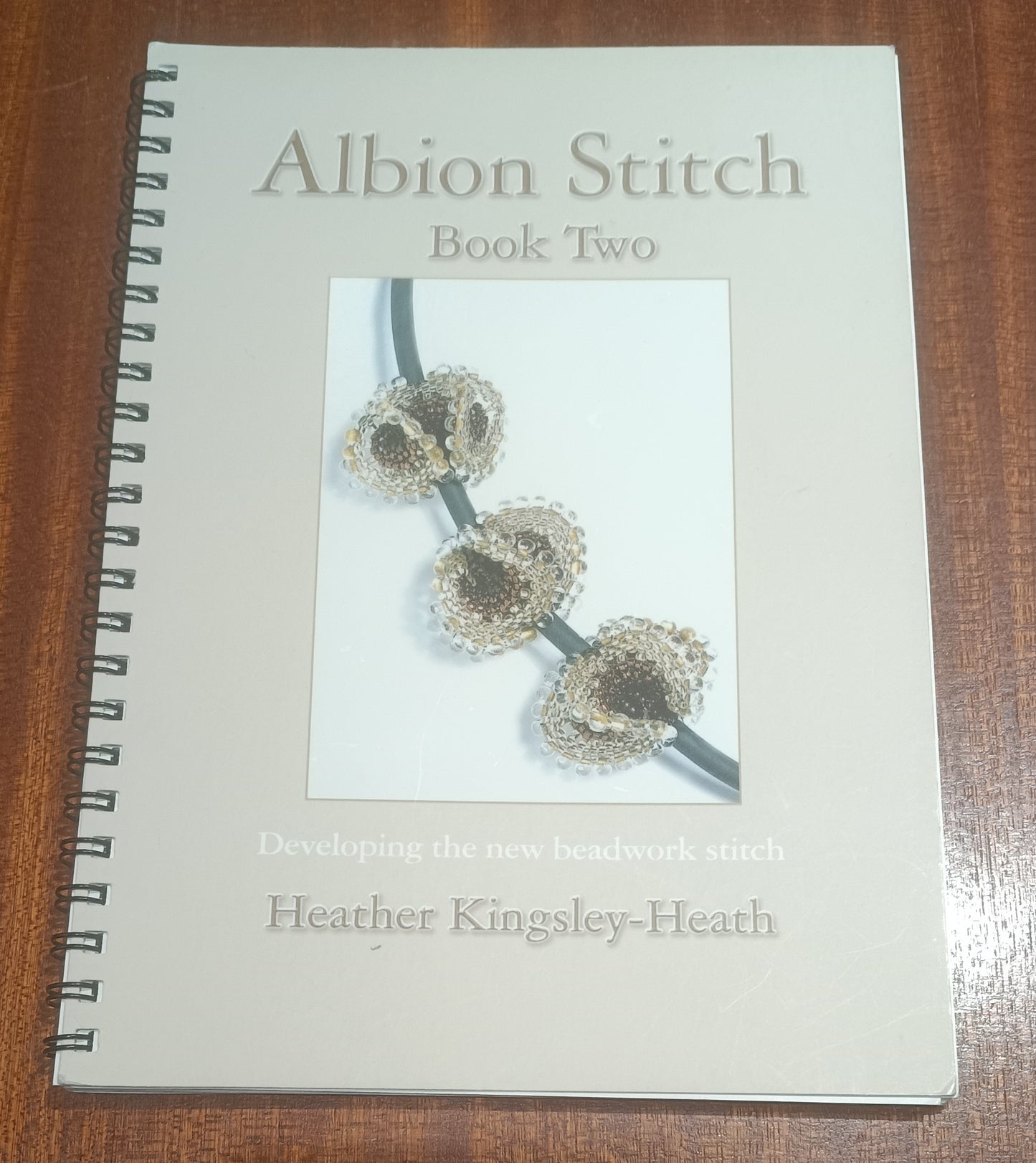 Spiral bound book - Albion Stitch Book Two by Heather Kingsley-Heath