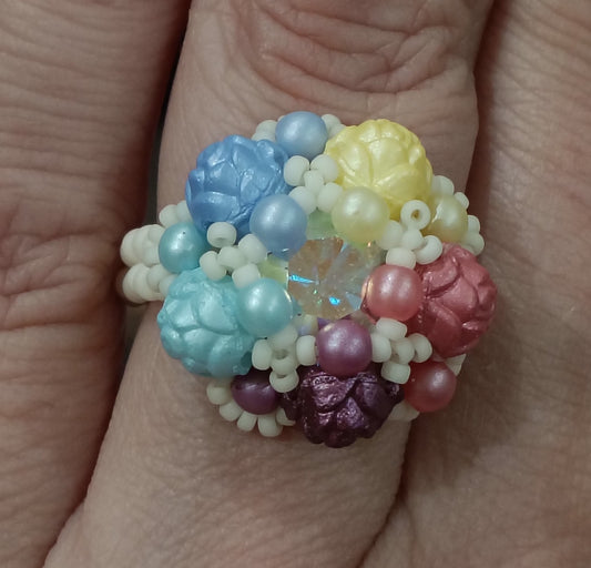 Bead Kit - Limited edition Rose Window Ring - Only available with orders over £30.00