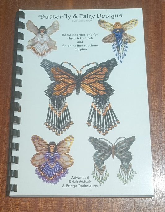 Spiral bound book - Butterfly and Fairy Designs by Rita Sova