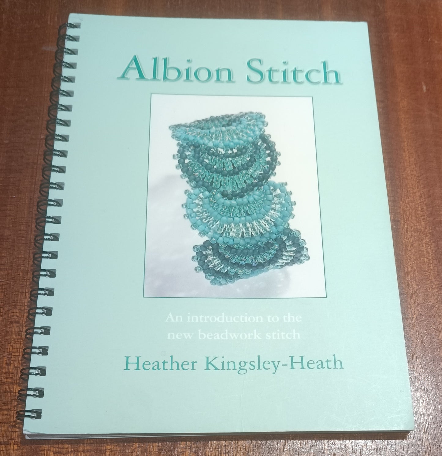 Spiral bound book - Albion Stitch Book by Heather Kingsley-Heath