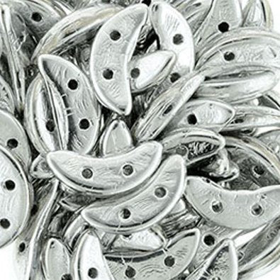 50 x CzechMate crescents in Silver