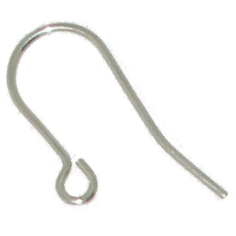 3 pairs of Simple ear wires in Silver (UK Production)