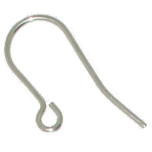 3 pairs of Simple ear wires in Silver (UK Production)