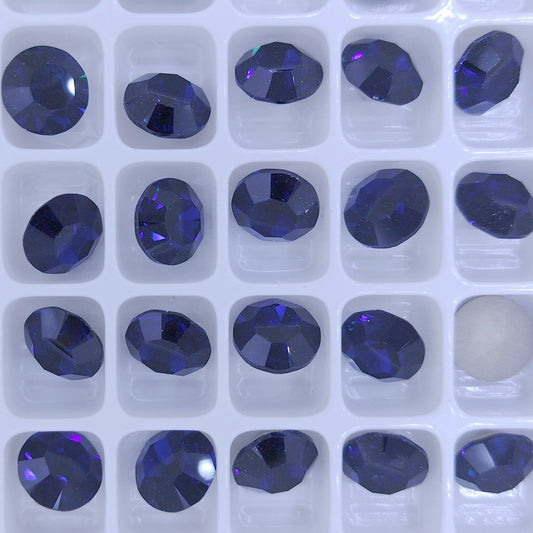 SS39 or 8.3mm Chaton Maxima in Dark Indigo (Preciosa)