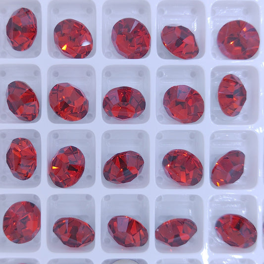 SS39 or 8.3mm Chaton Maxima in Red Velvet (Preciosa)