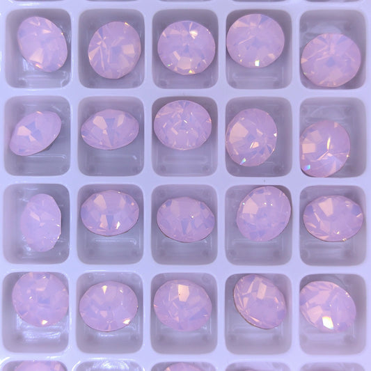 SS39 or 8.3mm Chaton Maxima in Rose Opal (Preciosa)