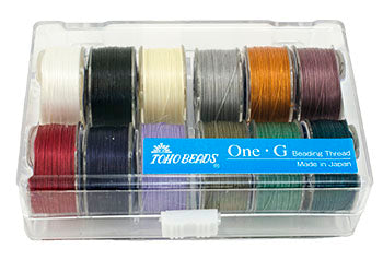 1002 - 12 x 50 yards of Toho One-G beading thread