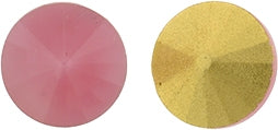 12mm Matubo Rivoli in Pink Opal