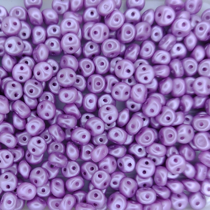 5g x 4mm Es-o beads in Pastel Lila