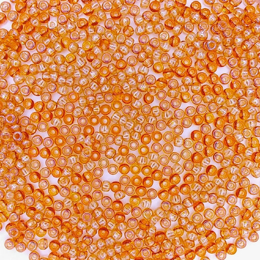 55010 - 10g Size 8/0 Miyuki beads in Crystal Apricot Medium