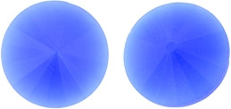 14mm rivoli in Capri Blue (Matubo)