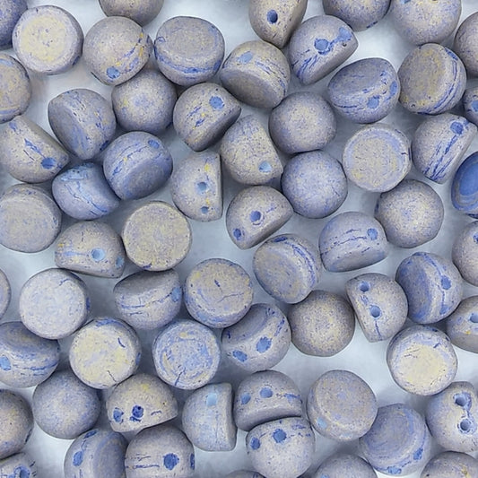 10 x CzechMate cabochons in Pacifica Elderberry