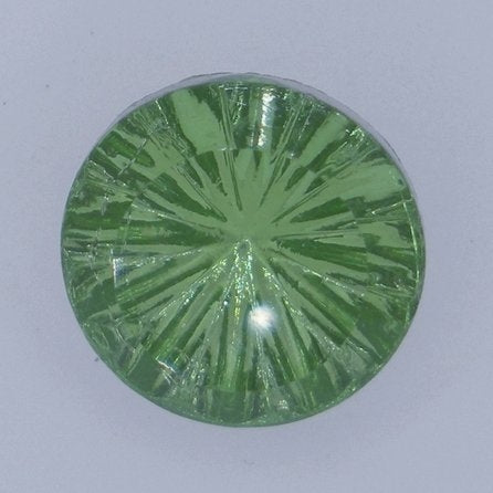 15mm Peridot Green chaton from Germany