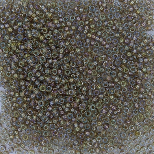 3540 - 10g Size 11/0 Miyuki seed beads in Fancy lined Champagne