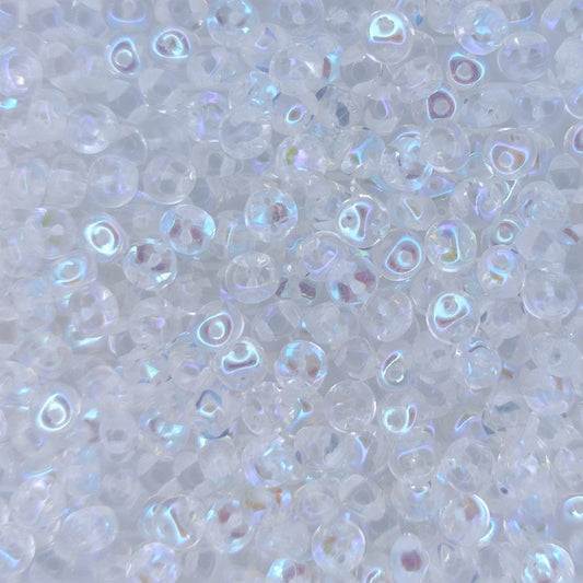 5g x 4mm Es-o beads in Crystal AB