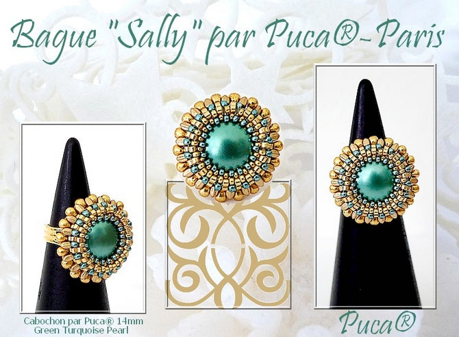 Pattern - Sally ring by Les perles par Puca