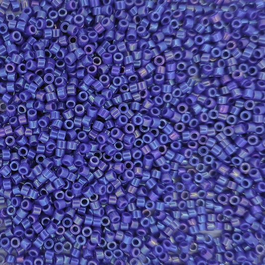 DB0216 - 1g Size 11/0 delicas in Opaque Cobalt Lustre