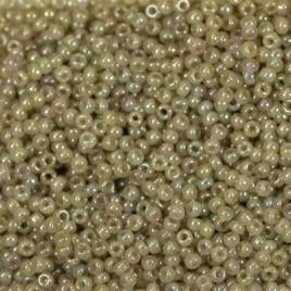 2374 - 10g Size 11/0 Miyuki seed beads in Translucent Celery