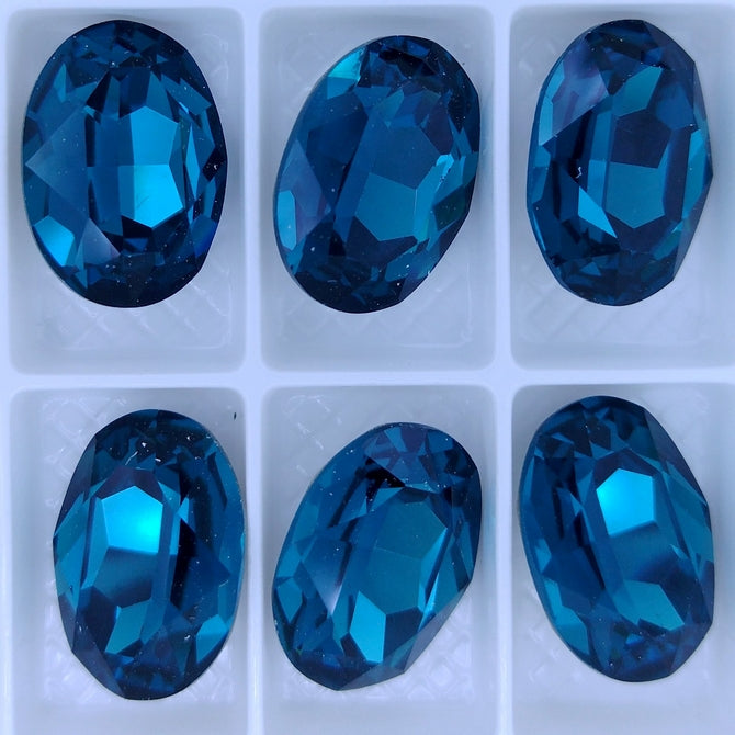 18x13mm Oval in Indicolite (Aurora)