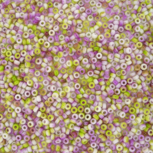 55055 - 10g Size 11/0 Miyuki seed beads in Funky Orchid