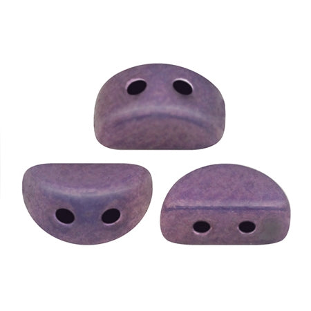 50 x Kos par Puca in Ceramic Look Amethyst and Gold