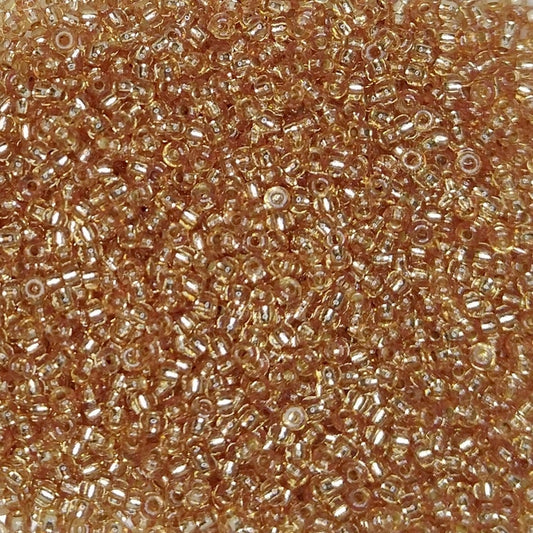 4271 - 10g Size 11/0 Miyuki seed beads in Duracoat Silver lined Silver