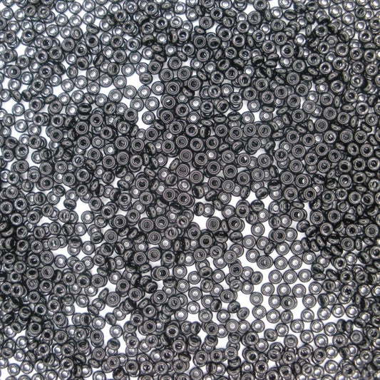 0049 - 5g Size 11/0 Toho Demi seed beads in Black