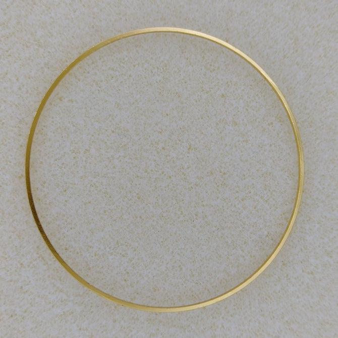 50mm ring in Gold