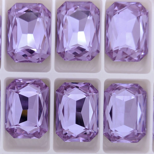18x13mm Octagon in Violet (Aurora)