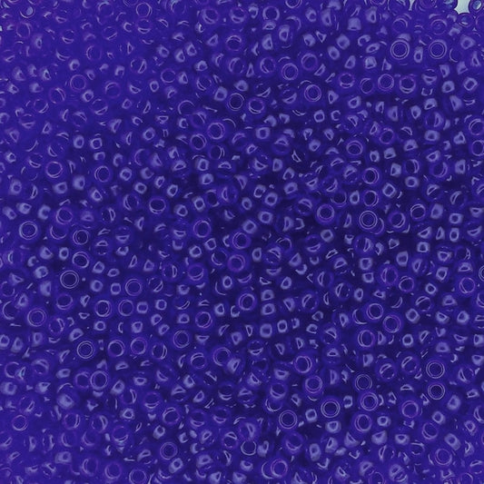 0151SF - 50g Size 11/0 Miyuki seed beads in SF Transparent Cobalt