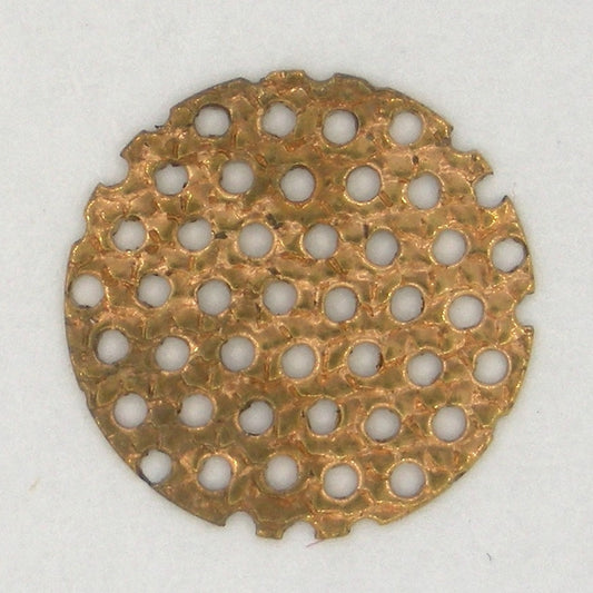 M72 - 1.6cm round sieve in Brass (1950s)