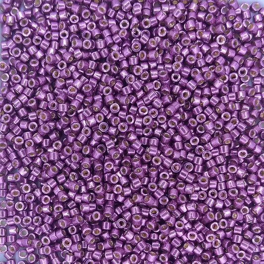 DB1850 - 25g Size 11/0 delicas in Duracoat Galvanised Eggplant