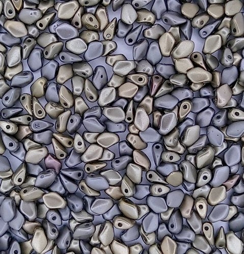 5g Gekko beads in Zinc Iris