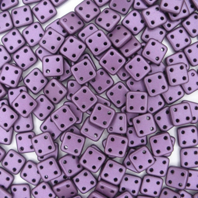 50 x CzechMate QuadraTiles in Pastel Purple