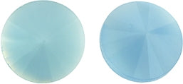 12mm Matubo Rivoli in Light Blue Pearl