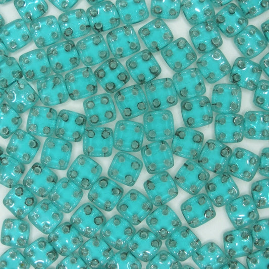 50 x CzechMate QuadraTiles in Teal