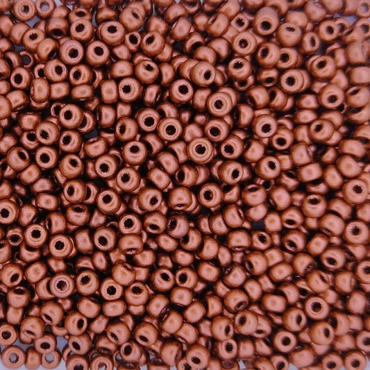 4590 - 10g Size 8/0 Miyuki seed beads in Black Bronze