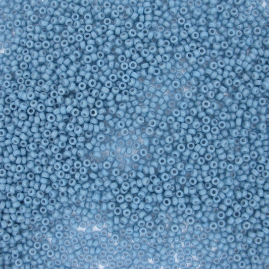 4482 - 5g Size 15/0 Miyuki seed beads in Duracoat Opaque Bayberry