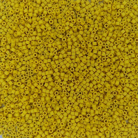 DB2284 - 5g Size 11/0 delicas in Matt Opaque Glazed Pineapple