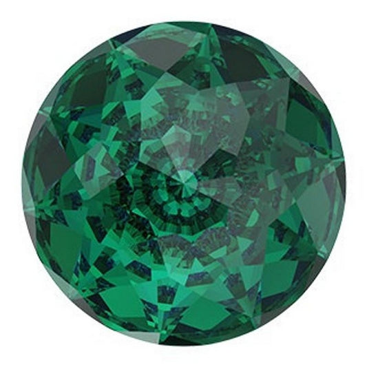 14mm Dome Crystal in Emerald (Swarovski)