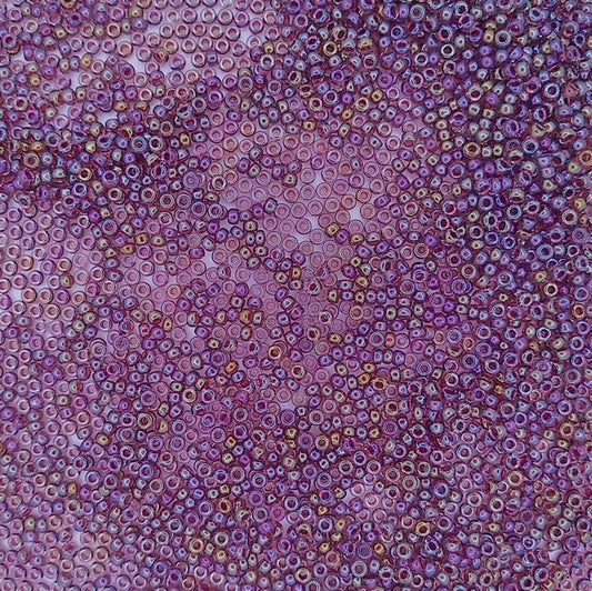 3737 - 10g Size 11/0 Miyuki seed beads in Fancy lined Rust