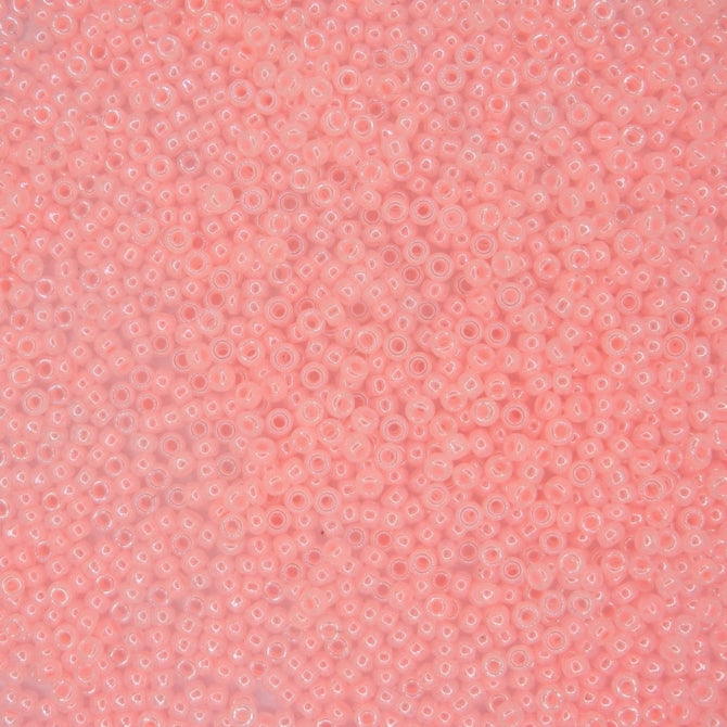 0517 - 10g Size 11/0 Miyuki seed beads in Pale Pink Ceylon