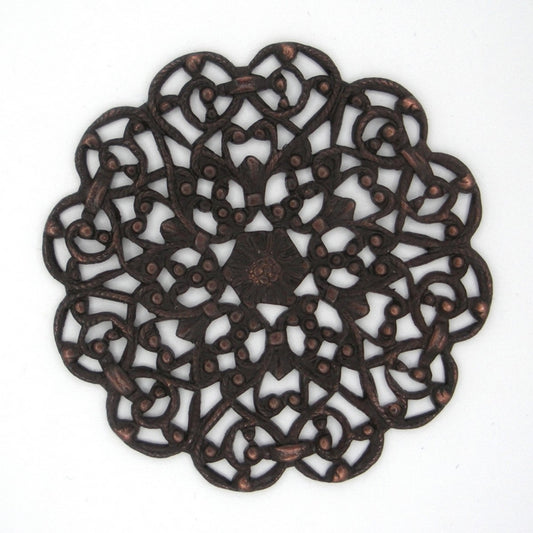 M79 - 4.3cm Filigree pressing in Old Copper (modern)