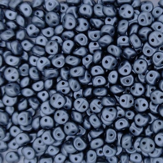 5g x 4mm Es-o beads in Pastel Charcoal