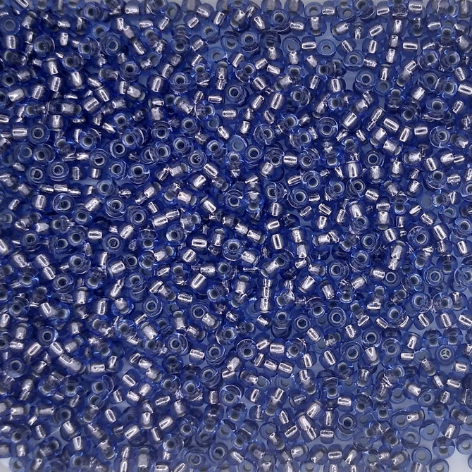 0977 - 5g Size 11/0 Miyuki seed beads in Copper lined Pale Montana
