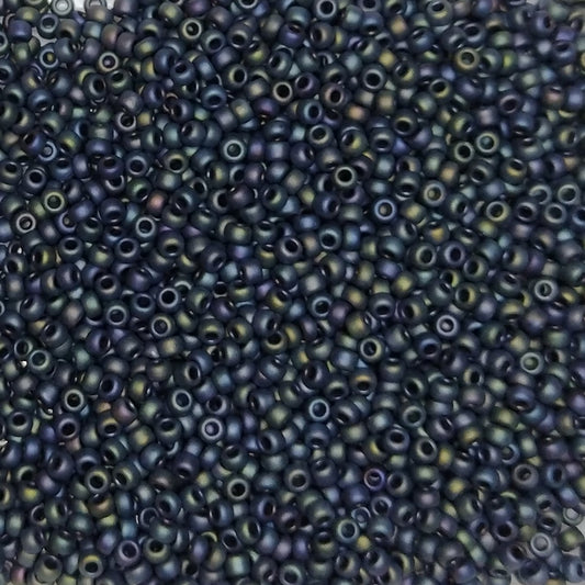 2063 - 10g Size 11/0 Miyuki seed beads in Indigo Iris