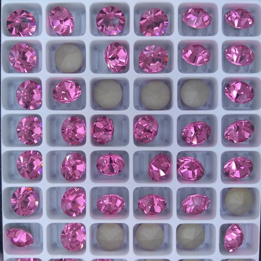 SS39 or 8.3mm Chaton Maxima in Rose (Preciosa)