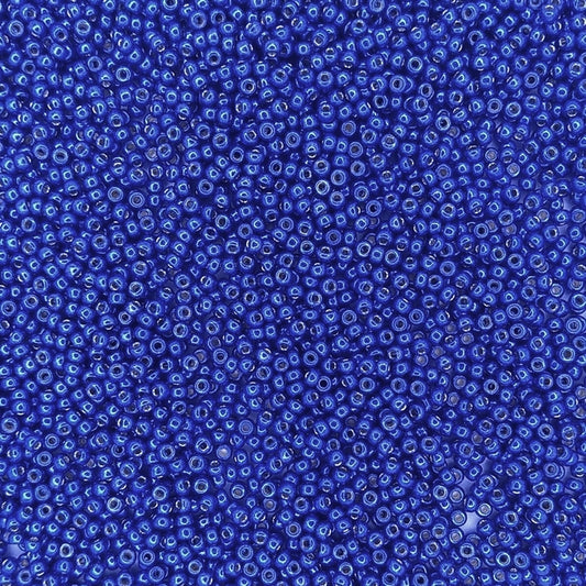 5117 - 10g Size 11/0 Miyuki seed beads in Duracoat Galvanised Mermaid Blue