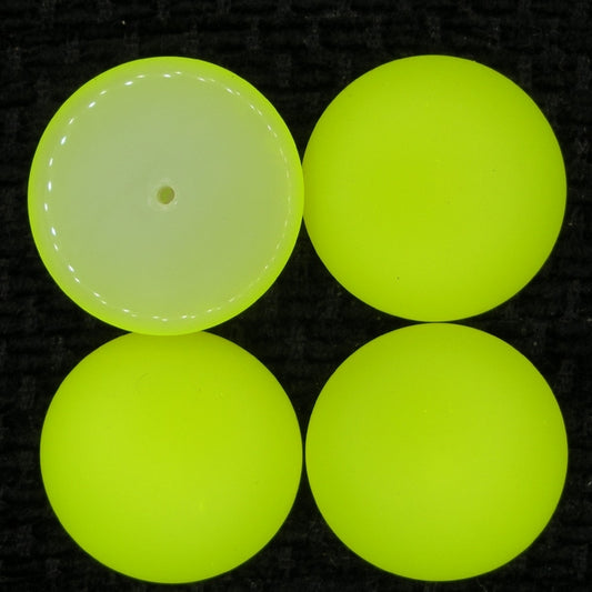 Cab116 - 24mm cabochon in Bright Yellow